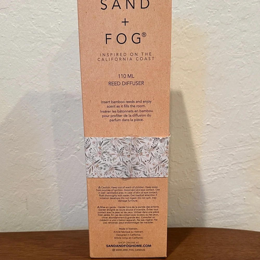 Sand + Fog Beach House Reed Diffuser - Natural